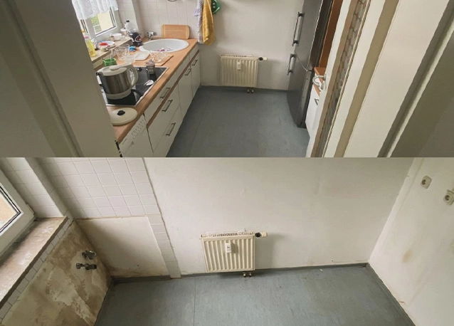 Wohnungsauflösung Berlin – Team bei der Haushaltsauflösung